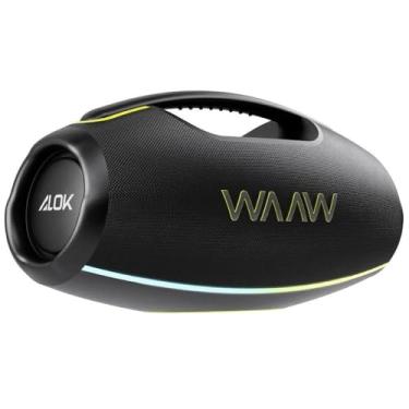 Imagem de WAAW by ALOK Caixa de Som HYPERBOOM 1000 Bluetooth, À Prova D'Água, Até 12h de Autonomia, Tecnologia TWS, 180W RMS