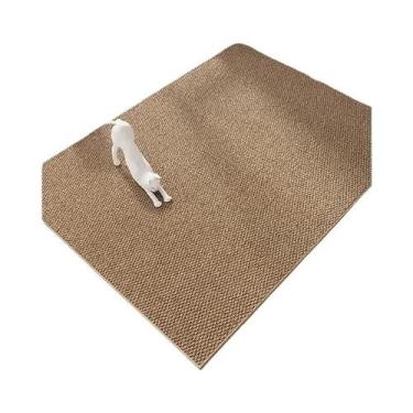 Imagem de Tapete Arranhador Para Gatos Com Padrão De Abacaxi, Imitação De Sisal,