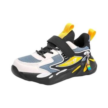 Imagem de Tênis Casuais Para Crianças, Respirável, Em Malha, Antiderrapante, Par