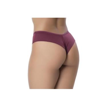 Imagem de Kit 5 Calcinhas Tangas Detalhe Em Renda Conforto Adulto - Qualibella, 