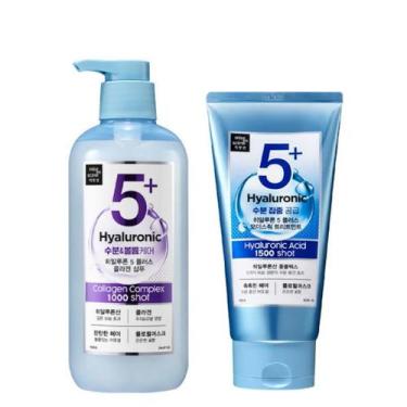 Imagem de Mise en Scène Kit (Sh Hyaluronic Collagen 700g + Máscara 1500 Shot 300