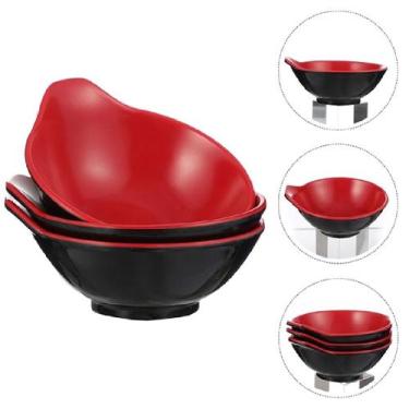 Imagem de 10 Bowl Oriental em Melamina Molheira 150ml Sushi Porções - Fx