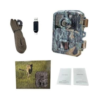 Imagem de Câmera De Caça À Prova d'Água 16MP 1080P Com Visão Noturna HD E Sensor