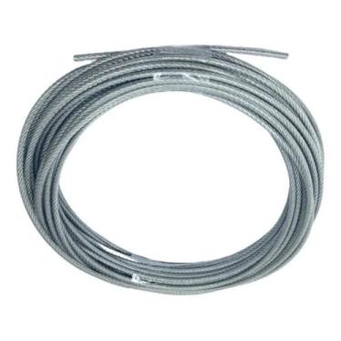 Imagem de KIT 15MTS CABO DE ACO VARAL PLASTIFICADO 1,6mm 6X7 - DIVERSAS