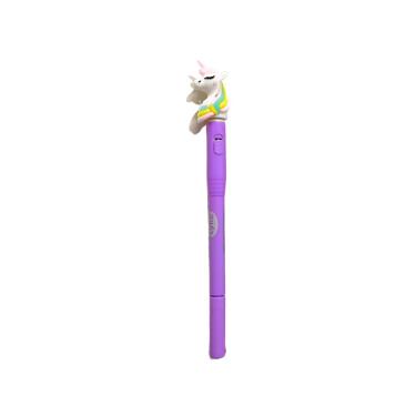 Imagem de Caneta Esferográfica com LED Lyke Led Giratória 0.7MM Rainbow Unicórnio Escrita Suave 1...