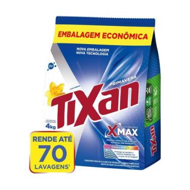 Imagem de Sabão em Pó Tixan Ypê Primavera Sachê 4Kg