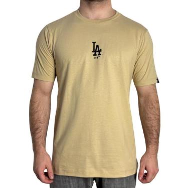 Imagem de Camiseta New Era Los Angeles Dodgers Bege-Masculino