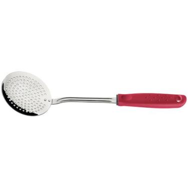 Imagem de Escumadeira Inox Tramontina Utilitá - 25652170 Vermelha 33,6cm, Vermel