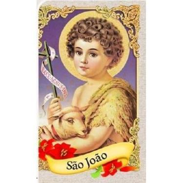 Imagem de Tecido Tricoline Digital Painel Festa Junina Santos 0,75 x 1,50 cm - F