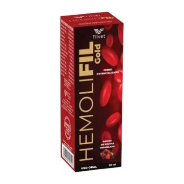 Imagem de Suplemento Hemolifil Gold Ferro Cães-Gatos 30ml - Filvet