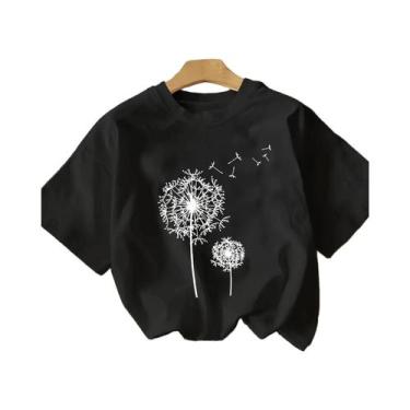 Imagem de Camiseta Gráfica Branca Feminina, Respirável, Casual, Essencial Para O