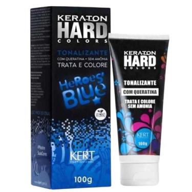 Imagem de Tonalizante keraton hard colors heroes blue 100g - KERT