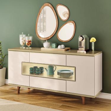 Imagem de Aparador Buffet 3 Portas 1 Gaveta Murano HB Moveis