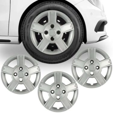 Imagem de Jogo de Calota Fiesta Hatch Sedan 2008 A 2010 Aro 14 - GRID