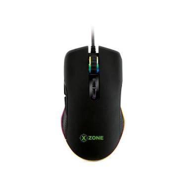 Imagem de Mouse Gamer Xzone 16400 Dpi Gmf-02 Mouse Gmf-02 Na 16400 Dpi, Preto
