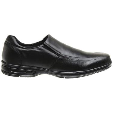 Imagem de Sapato Social Casual Masculino Conforto Ortopédico Antistress Macio Em
