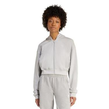 Imagem de Blusa Capuz Moletom Essentials Zíper Adidas Feminina-Feminino