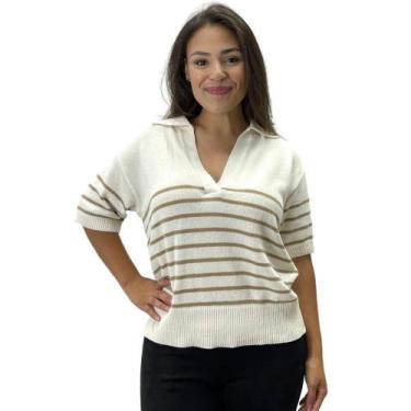 Imagem de Blusa de Lã Hering Gola V Manga Curta