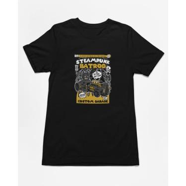 Imagem de Camiseta Poster Pop Style Inspiração BATMAN Estampa DTF 100% Algodão P