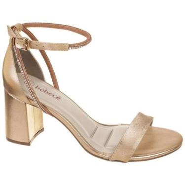 Imagem de Sandalia Bebece Feminino - Ouro - Bebecê, 36
