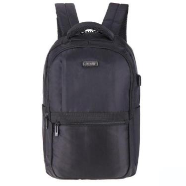 Imagem de Mochila Porta Notebook Luminous Tonin Ergonômica 15,6" com plug USB