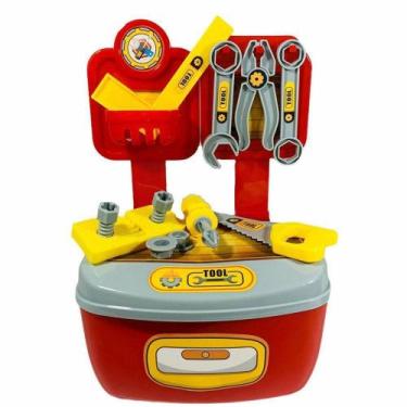 Imagem de Kit De Ferramentas Infantil Com Maleta Brinquedo Didático - WK