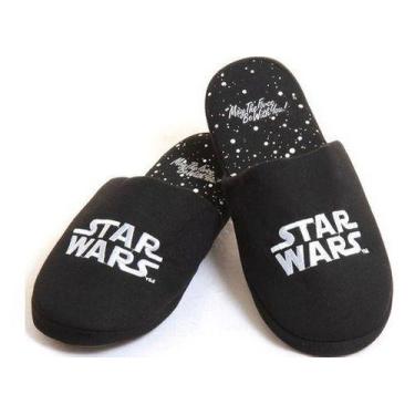 Imagem de Pantufa Chinelo Star Wars Logo Darth Vader Galáxia Disney Zc - ZC , 39