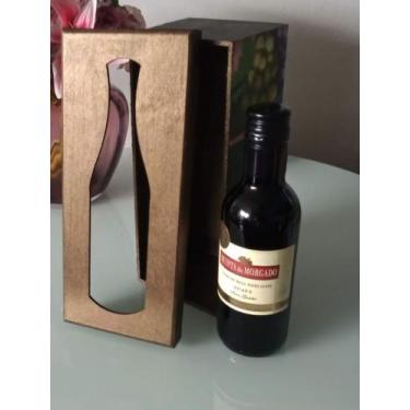 Imagem de Caixa mdf para mini vinho - Bitinha