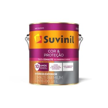Imagem de Esmalte Cor e Proteção 3,6L Laranja - Suvinil
