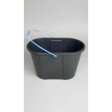 Imagem de Balde Oval 10L Resistente Preto Com Alça Reforçada - Congratulations S