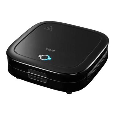 Imagem de Sanduicheira Eletrica ELGIN Duo Time 800W - 42SAN2101000 Preto 110 VOL