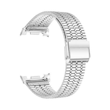 Imagem de Pulseira de aço inoxidável para samsung galaxy watch 8 40mm 44mm/8 clá