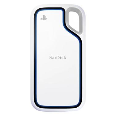 Imagem de SSD Externo Portátil Sandisk Extreme 2TB Para PS5 - SDSSDE62P-2T00-G25