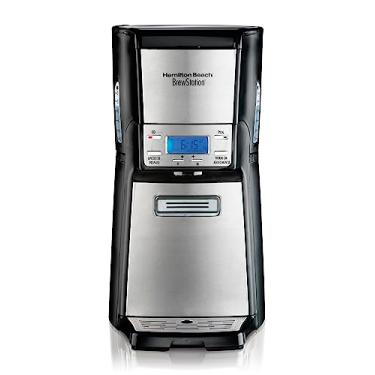 Imagem de Cafeteira Elétrica BrewStation Elite, 35 Xícaras, Preta/Prata Hamilton Beach 220V
