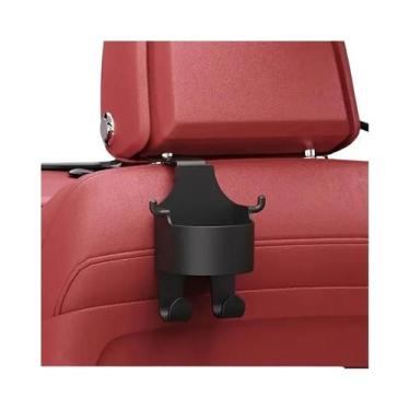 Imagem de Suporte Multifuncional Para Encosto De Banco De Carro Com Porta-Copos 