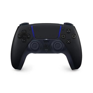 Imagem de Controle Sem Fio Sony 5 DualSense Midnight Black, PRETO