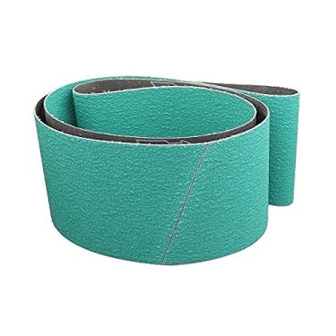 Imagem de 1 peça 2000 * 50/75/18/150mm 577F Zircônia lixar cinto abrasivo para moagem de metal YYDFPIIA (Grit : P120, Size : 2000x100mm)