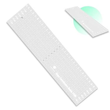 Imagem de Régua Centralizadora Auxiliar De Costura Acrílico Patchwork