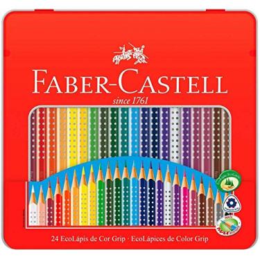 Imagem de Lápis de Cor EcoLápis Colour Grip 24 Cores, Faber-Castell
