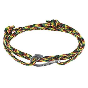 Imagem de West Coast Paracord — Pulseiras femininas ajustáveis com âncora náutica e anzol – Feito de corda de nylon