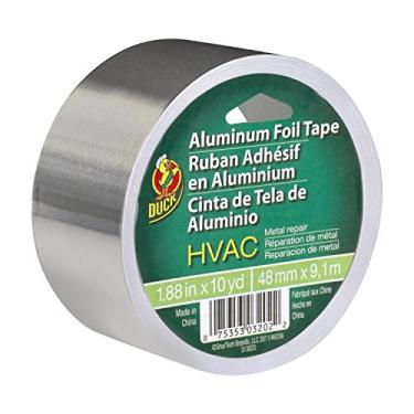 Imagem de Duck Brand HVAC Fita de alumínio para reparo de metal, 1.88 Inch x 10 Yards, Silver
