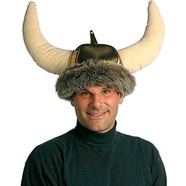 Imagem de Chapéu de fantasia Viking adulto Deluxe