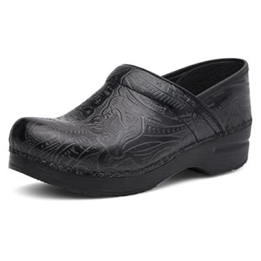 Imagem de Dansko Women's Professional Tooled Clog,Black,40 EU / 9.5-10 B(M) US