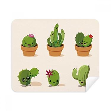 Imagem de Pano de limpeza para suculentas de cacto, pano de limpeza de tela, 2 peças, tecido de camurça