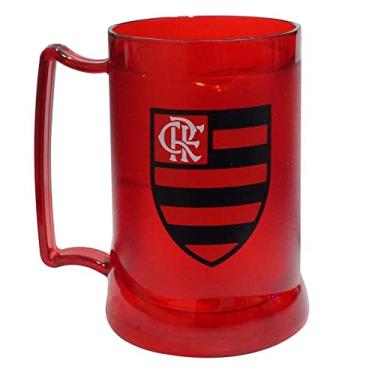 Imagem de Caneca Gel Crf Flamengo Vermelha 400ml