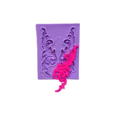 Imagem de Molde De Silicone Acabamento, Arabesco