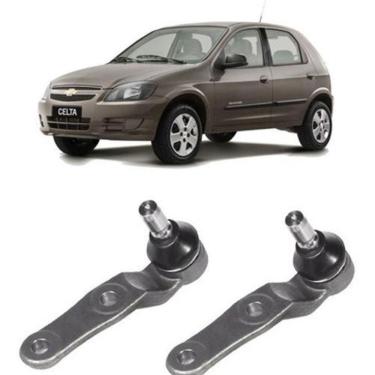 Imagem de Kit 2 Pivô Bandeja Dianteira Chevrolet Celta 2001 2 2003