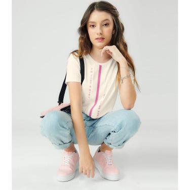 Imagem de Blusa Juvenil Feminina Dreams Rovitex Teen Bege