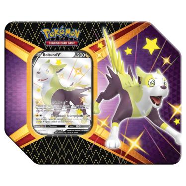 Imagem de Pokémon tcg: Lata Colecionável Destinos Brilhantes - Boltund V