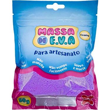 Imagem de Massinha De Eva Roxa - 50Grs - Make+